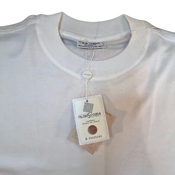 Gran Sasso Shirt 3XT Crew Neck Short Sleeve Italy T-shirt Lightweight Preppy - Picture 13 of 15